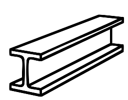 Steel I-beam